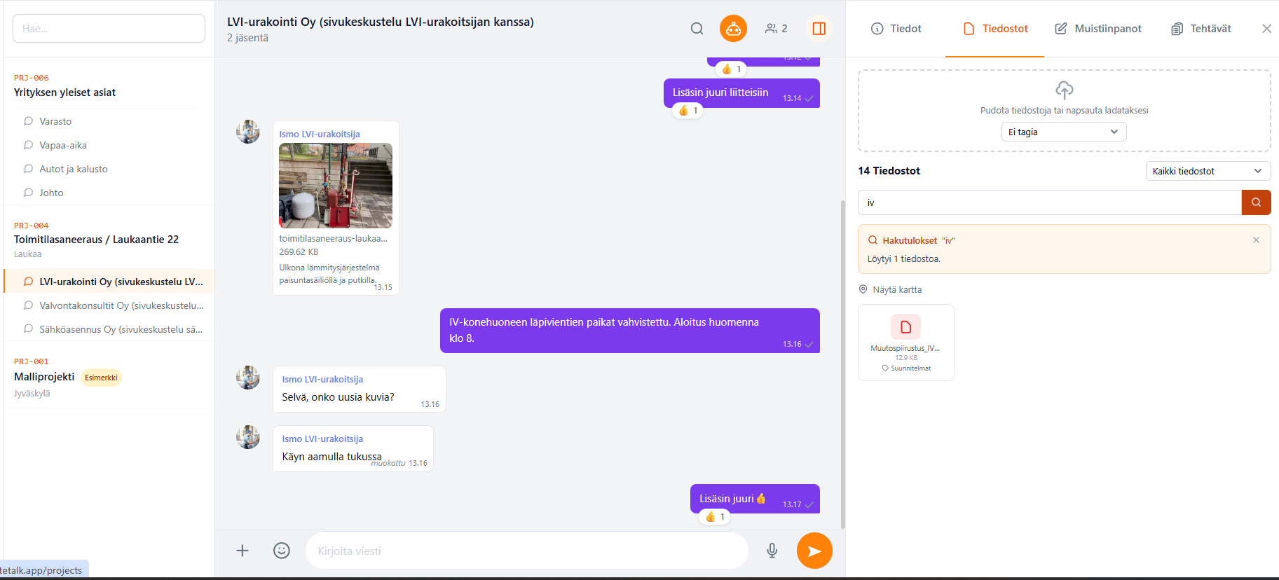 SiteTalk aliurakoitsijayhteistyö